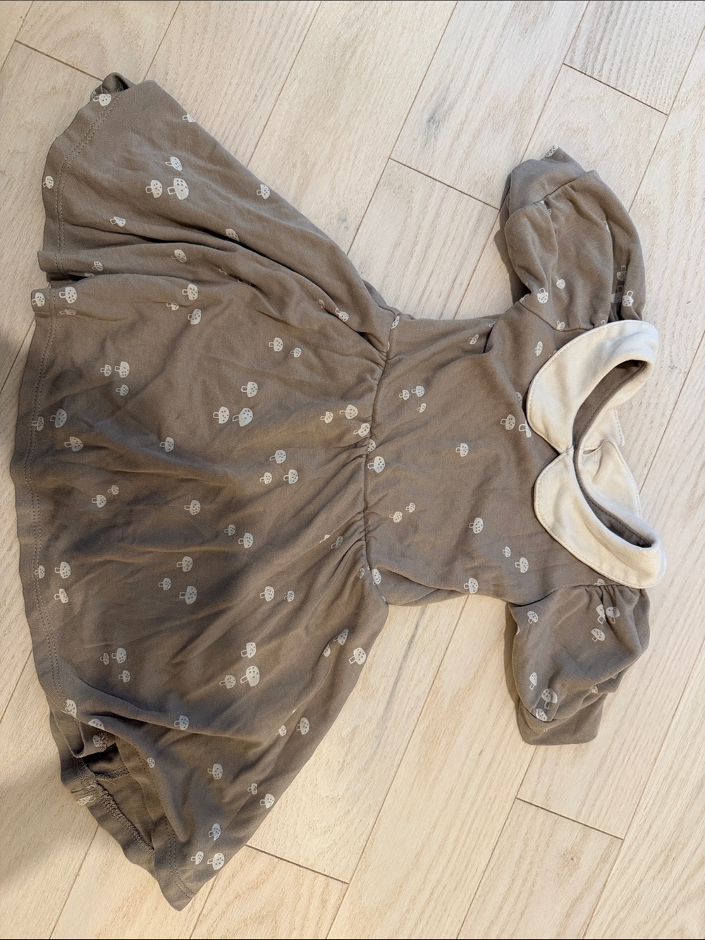 Little&Lively Mushroom twirl dress